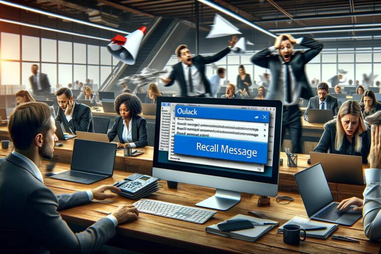rappeler un mail envoyé sur outlook 365